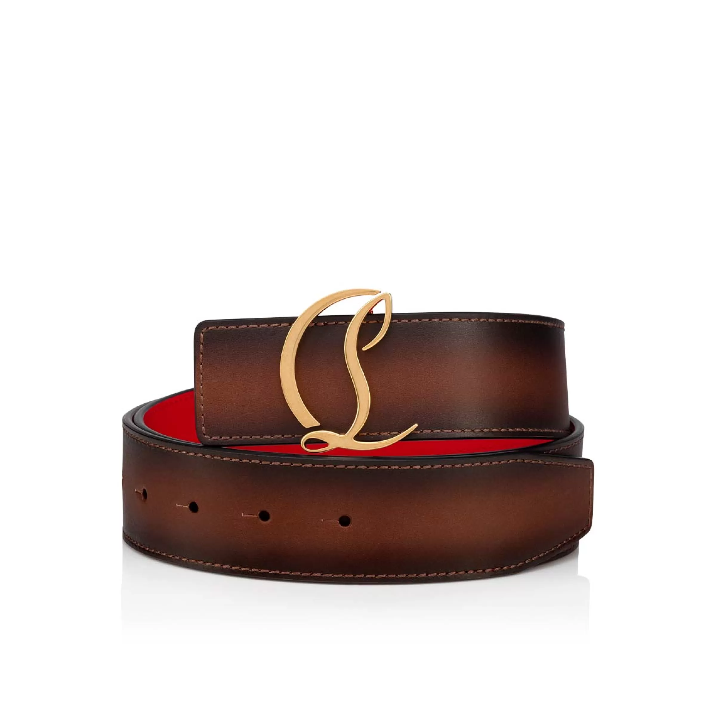 Belts-Christian Louboutin CL Logo