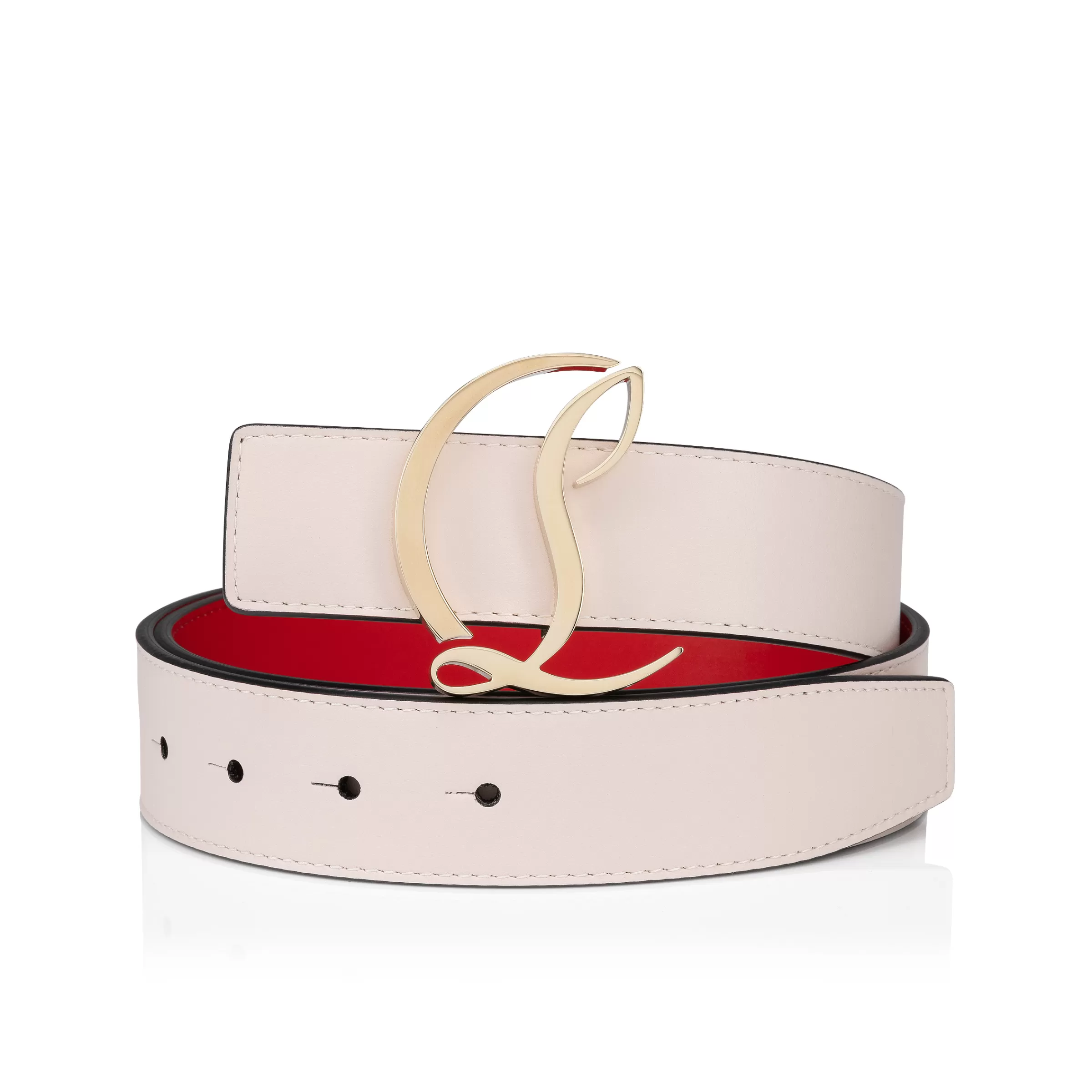 Belts-Christian Louboutin CL Logo Leche