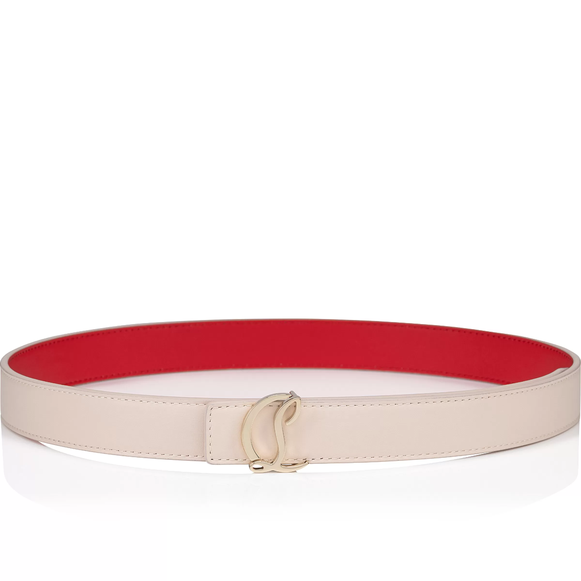 Belts-Christian Louboutin CL Logo Leche