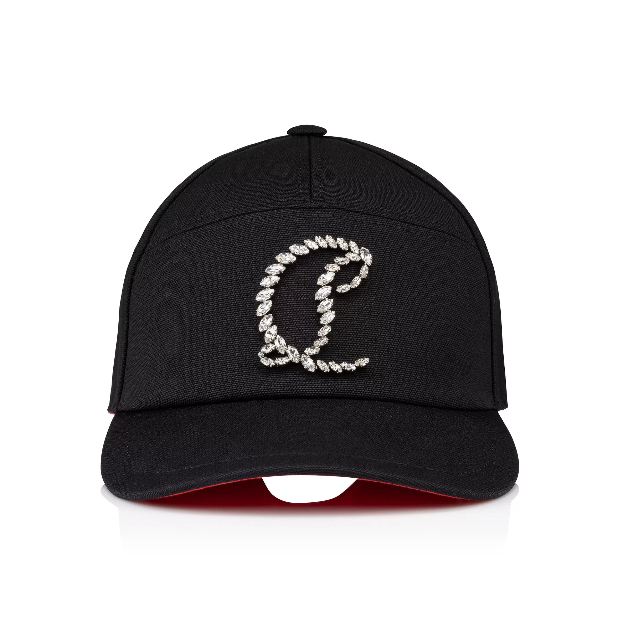 Hats | Hats-Christian Louboutin Mooncrest Stones Black