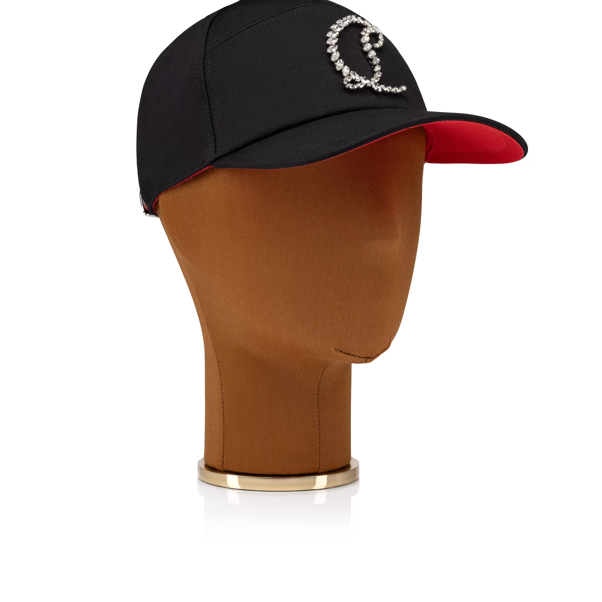 Hats | Hats-Christian Louboutin Mooncrest Stones Black